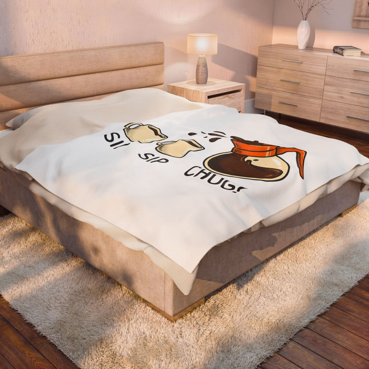 Pot Blanket Coffee Blanket Nurses Drink Gift Women Chibi Blanket Coffee Blanket Blanket Nurse Enthusiast Cartoon Blanket Beverage Graphic Hand Drawn Coffee