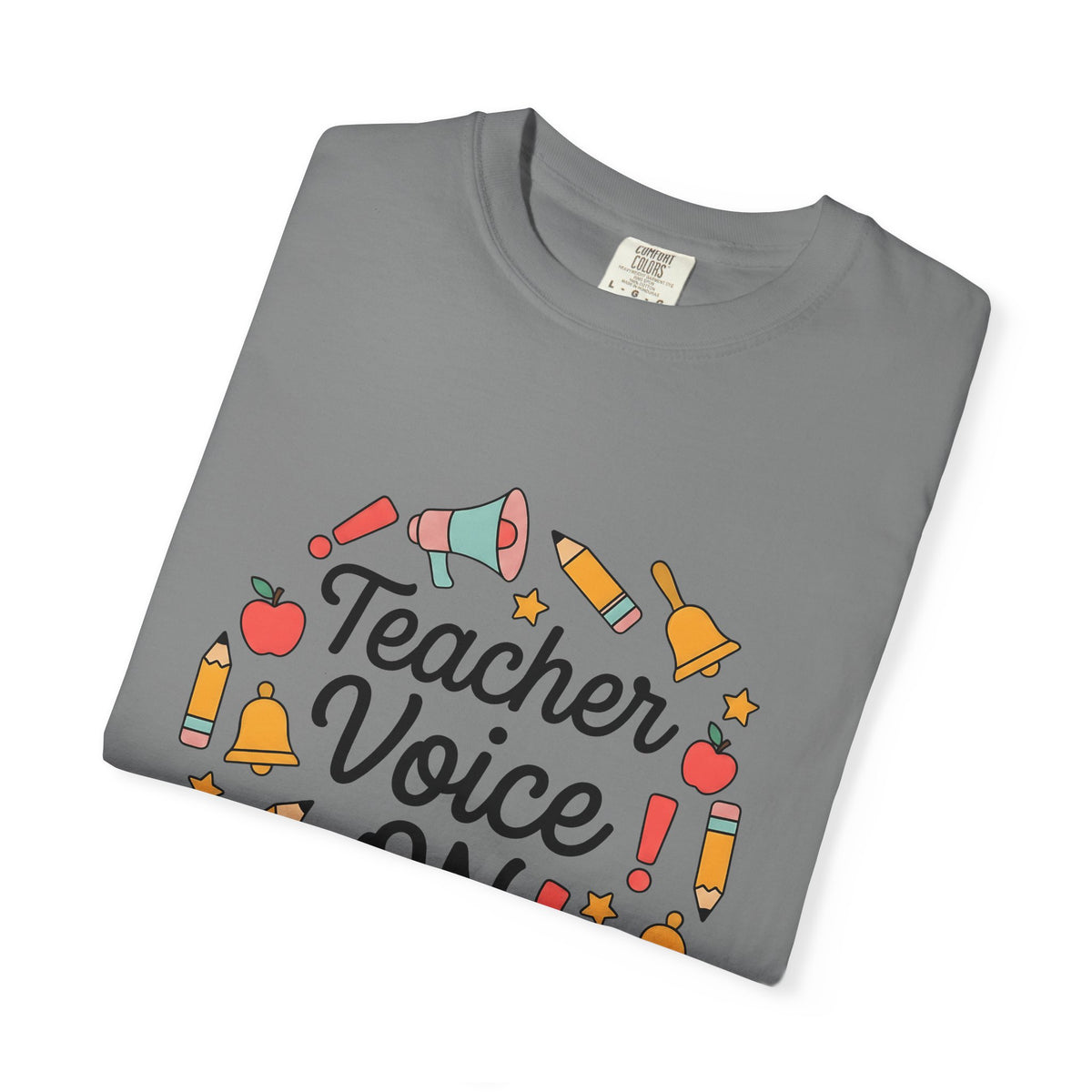 School Supplies Teacher Learning Gift Hand Drawn Stationery Educator Enthusiast T-Shirt