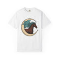 Horse Moon T-Shirt Cowgirl Western Gift Women Boho T-Shirt Equine T-Shirt Rodeo Fan Cowboy Graphic Western Design T-Shirt Boho T-Shirt Vintage Stars