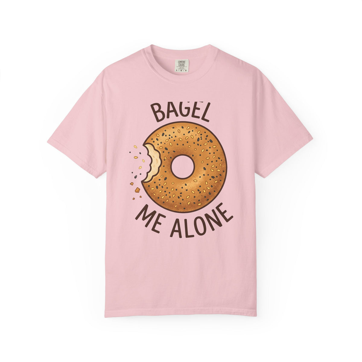 Bagel Desserts Morning Gift Doodle Bagel Pastry Fan Hand Drawn Breakfast Old School T-Shirt