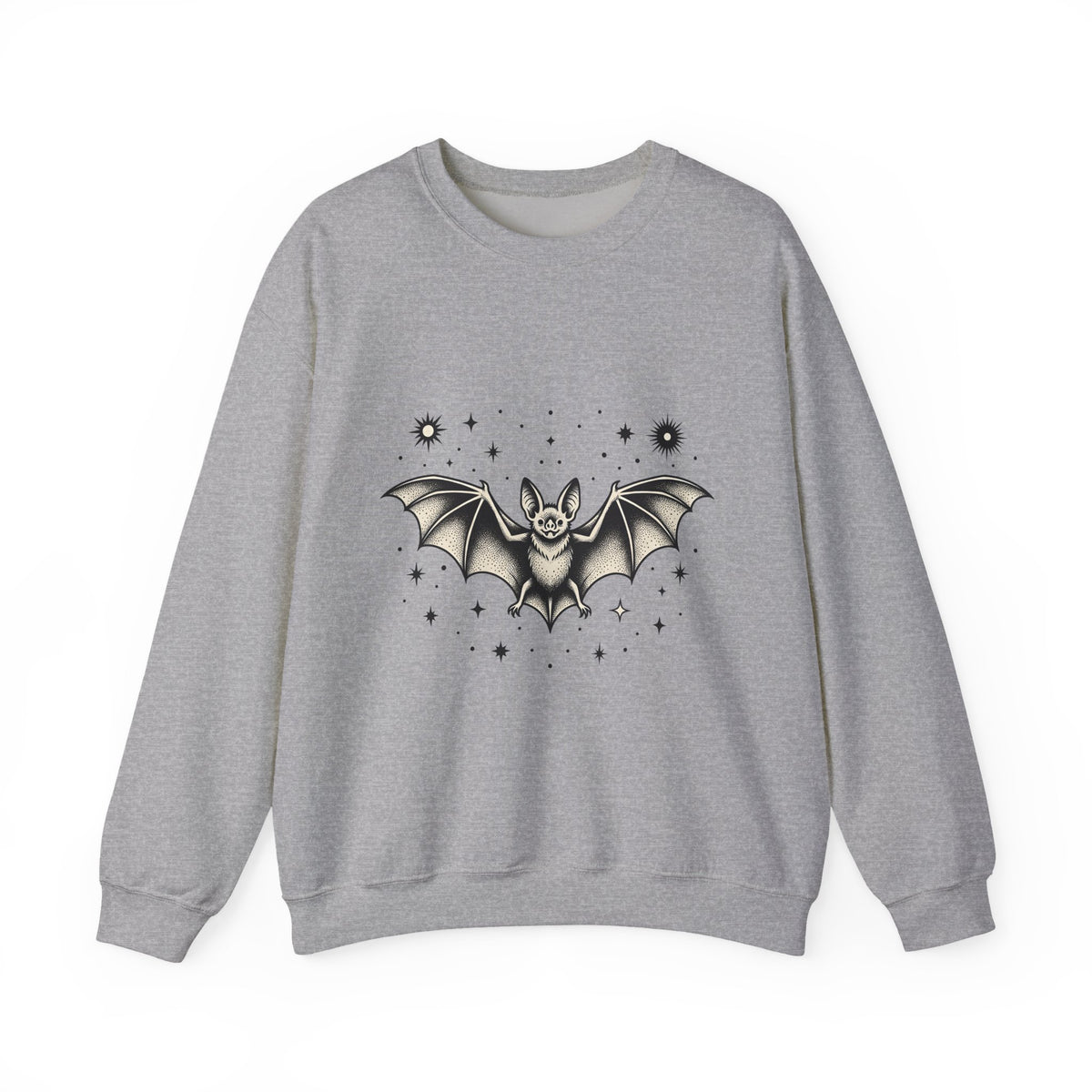 Bat Clipart Sweatshirt Cottagecore Dark Art Gift Women Old School Sweatshirt Flying Bat Sweatshirt Cottage Fan Retro Sweatshirt Gothic Graphic Doodle Twinkle