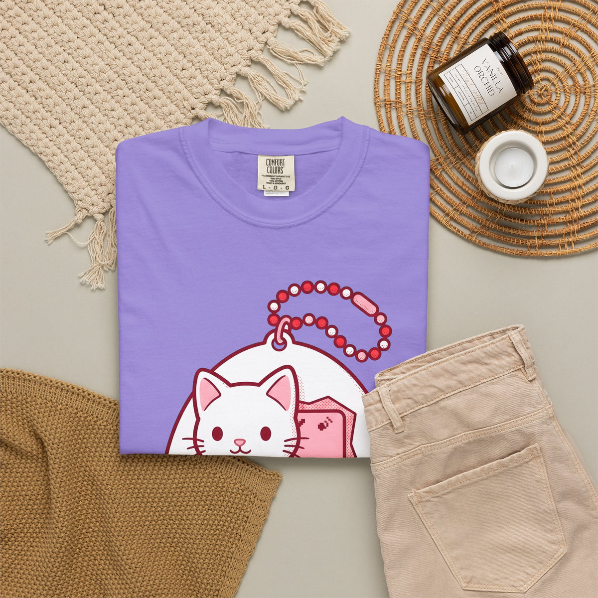 Kitten Virtual Toy T-Shirt Cat Video Games Gift Women Cute T-Shirt Digital Pet T-Shirt Cat Fan Kawaii T-Shirt Gamer Graphic Vintage Charm T-Shirt