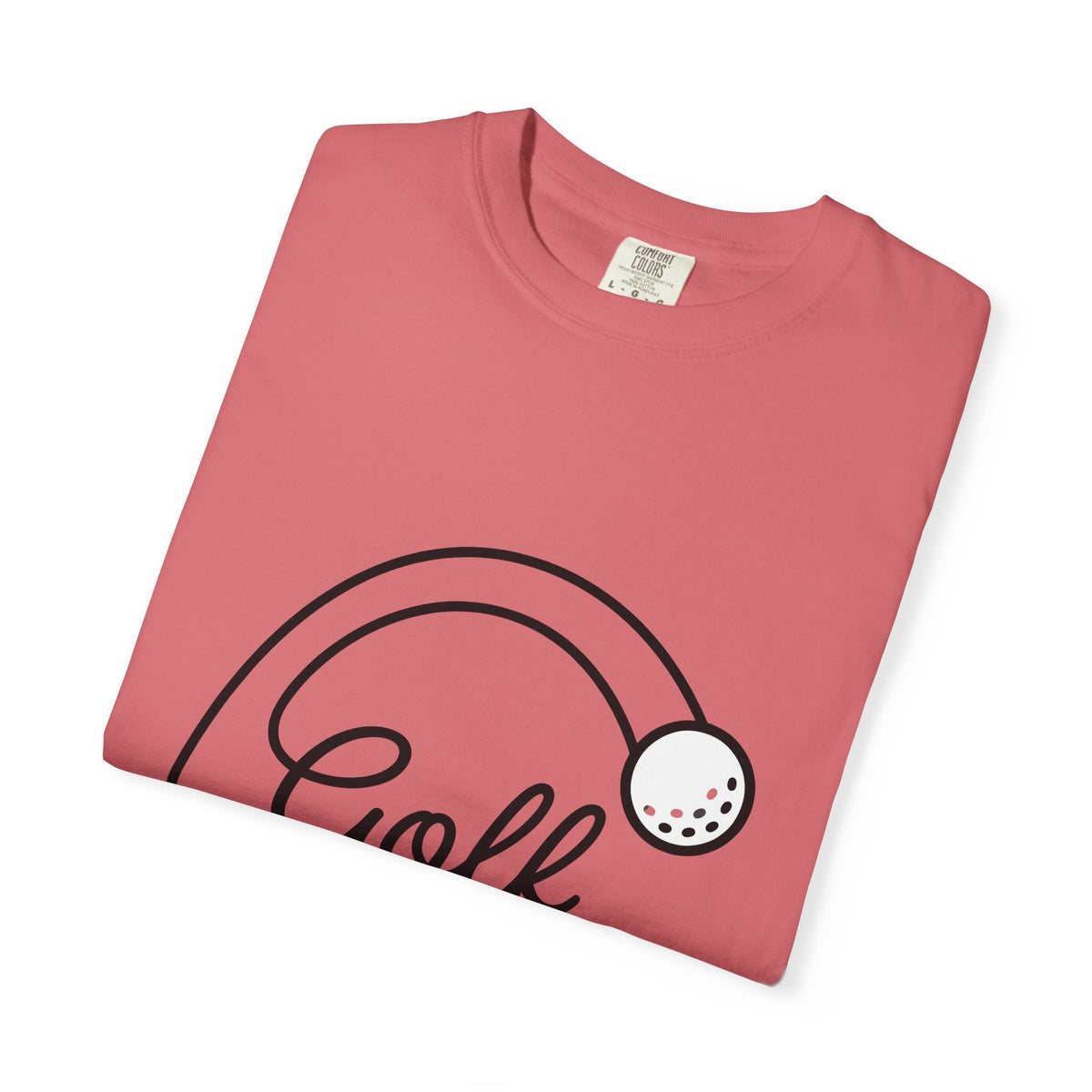 Golf Ball T-Shirt Golf Pastime Gift Women Simple T-Shirt Golfball T-Shirt Golfer Enthusiast Minimalist T-Shirt Leisure Graphic Contemporary Swing