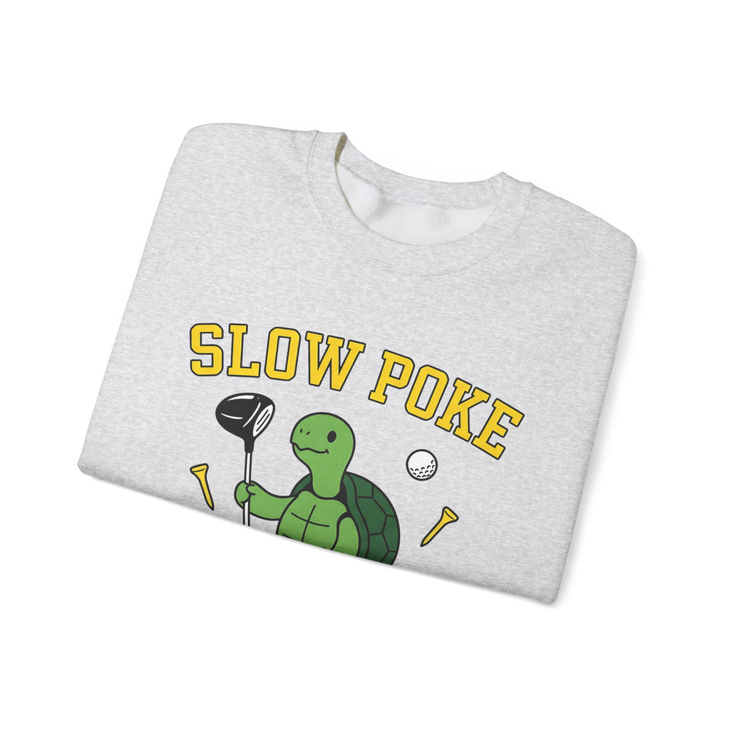 Turtle Golf Sweatshirt Golf Animal Gift Women Cartoon Sweatshirt Golfer Sweatshirt Golfer Fan Toon Sweatshirt Wildlife Graphic Retro Golf Ball Sweatshirt