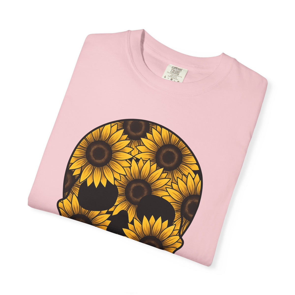 Bloom Skull T-Shirt Floral Alternative Gift Women Pop Art T-Shirt Sugar Skull T-Shirt Floral Fan Pop Art T-Shirt Punk Graphic Tribal Petals T-Shirt
