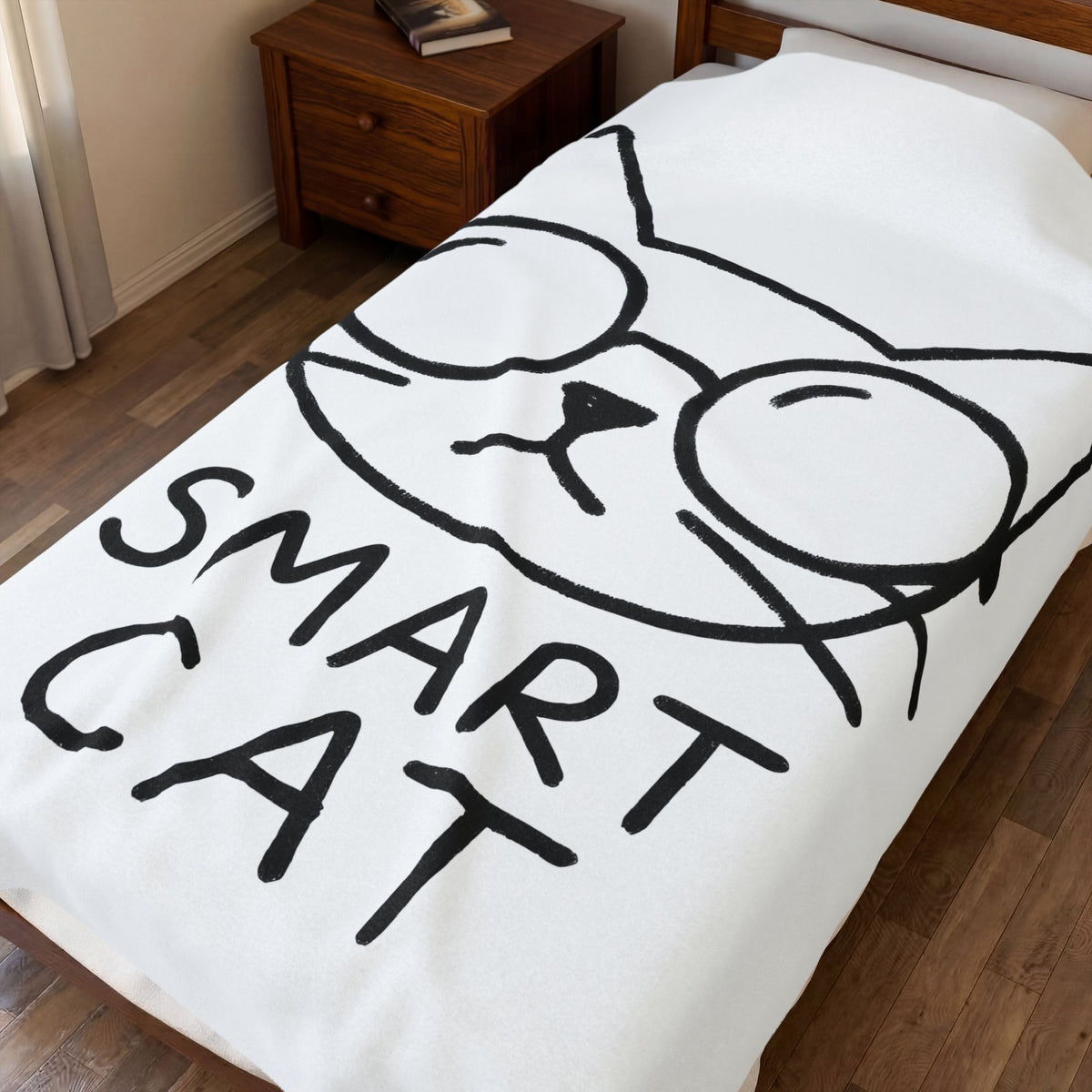 Feline Spectacles Blanket Cat Wildlife Gift Women Cartoon Blanket Cat Glasses Blanket Cat Fan Kitty Graphic Blanket Clean Cat Whiskers Blanket