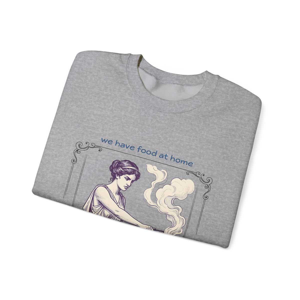 Greek Goddess Sweatshirt Mom Humor Gift Women Vintage Sweatshirt Deity Sweatshirt Motherhood Fan Retro Sweatshirt Funny Graphic Hand Drawn Ornate Box Sweatshirt