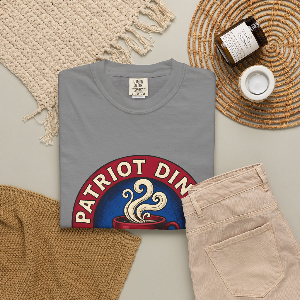 Coffee T-Shirt T-Shirt America Café Gift Women Hand Drawn T-Shirt T-Shirt T-Shirt
