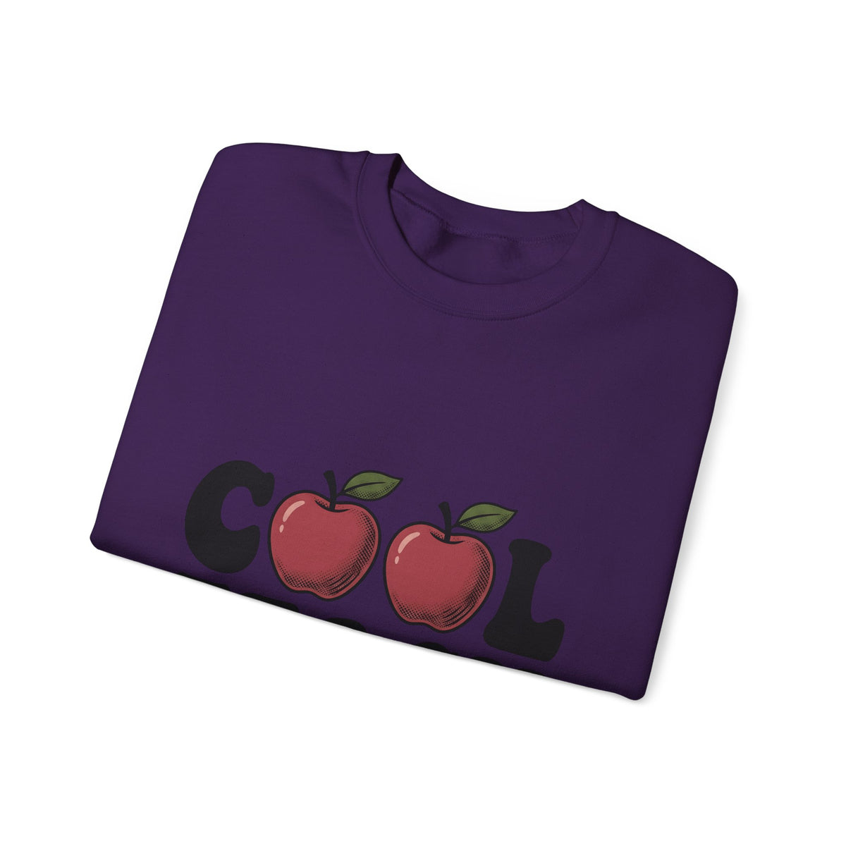 Apple Illustration Sweatshirt Teacher Gratitude Gift Women Retro Sweatshirt Fruit Sweatshirt Educator Enthusiast Vintage Sweatshirt Appreciation Graphic