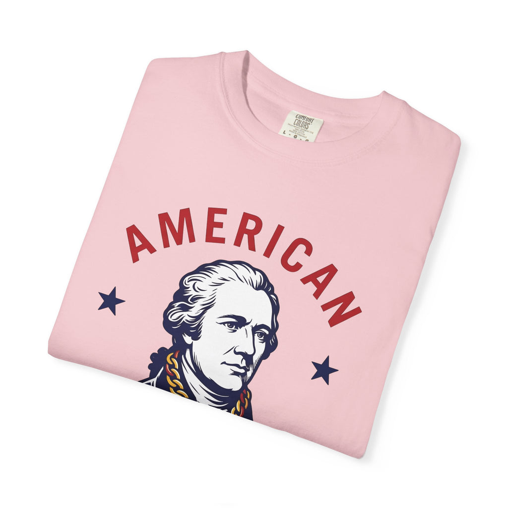 Founding Father Illustration T-Shirt America Heritage Gift Women Traditional T-Shirt Patriot T-Shirt American Fan Historical T-Shirt Heritage