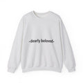 Star Sparkle Lettering Holiday Marriage Gift Vintage Typography Christmas Fan Retro Wedding Sweatshirt