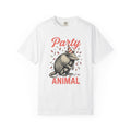 Armadillo Birthday Hat T-Shirt Cowgirl Celebration Gift Women Sketch T-Shirt Dillo T-Shirt Cowgirl Fan Drawing Graphic Retro Glitter T-Shirt