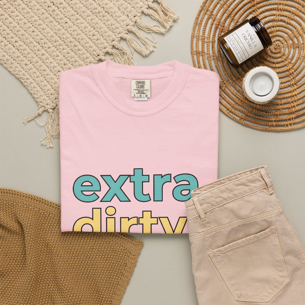 Loud Pastel Font T-Shirt Coffee Culinary Gift Women Quirky T-Shirt Bold Typography T-Shirt Coffee Fan Java Enthusiast Retro T-Shirt Food Graphic