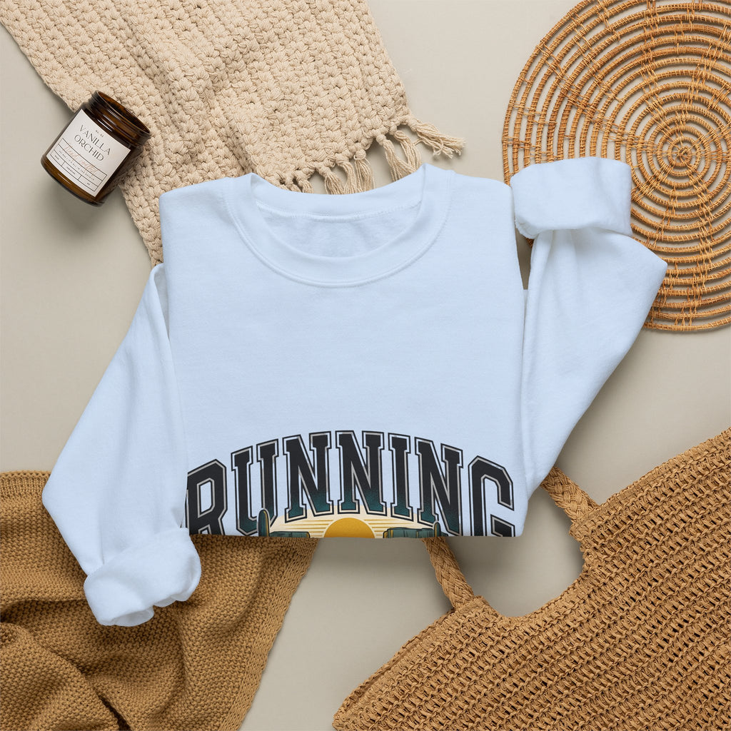 Desert Scene Sweatshirt Running Hiking Gift Women Antique Sweatshirt Desert Sweatshirt Runner Enthusiast Trail Graphic Old School Succulents Sweatshirt