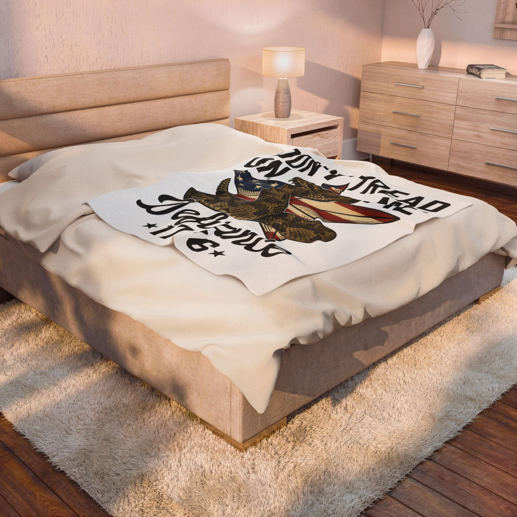 Rattlesnake Star Blanket 4th Of July Liberty Gift Women Sketch Blanket Rattler Blanket Independence Day Fan Drawing Graphic Blanket Line Art Usa