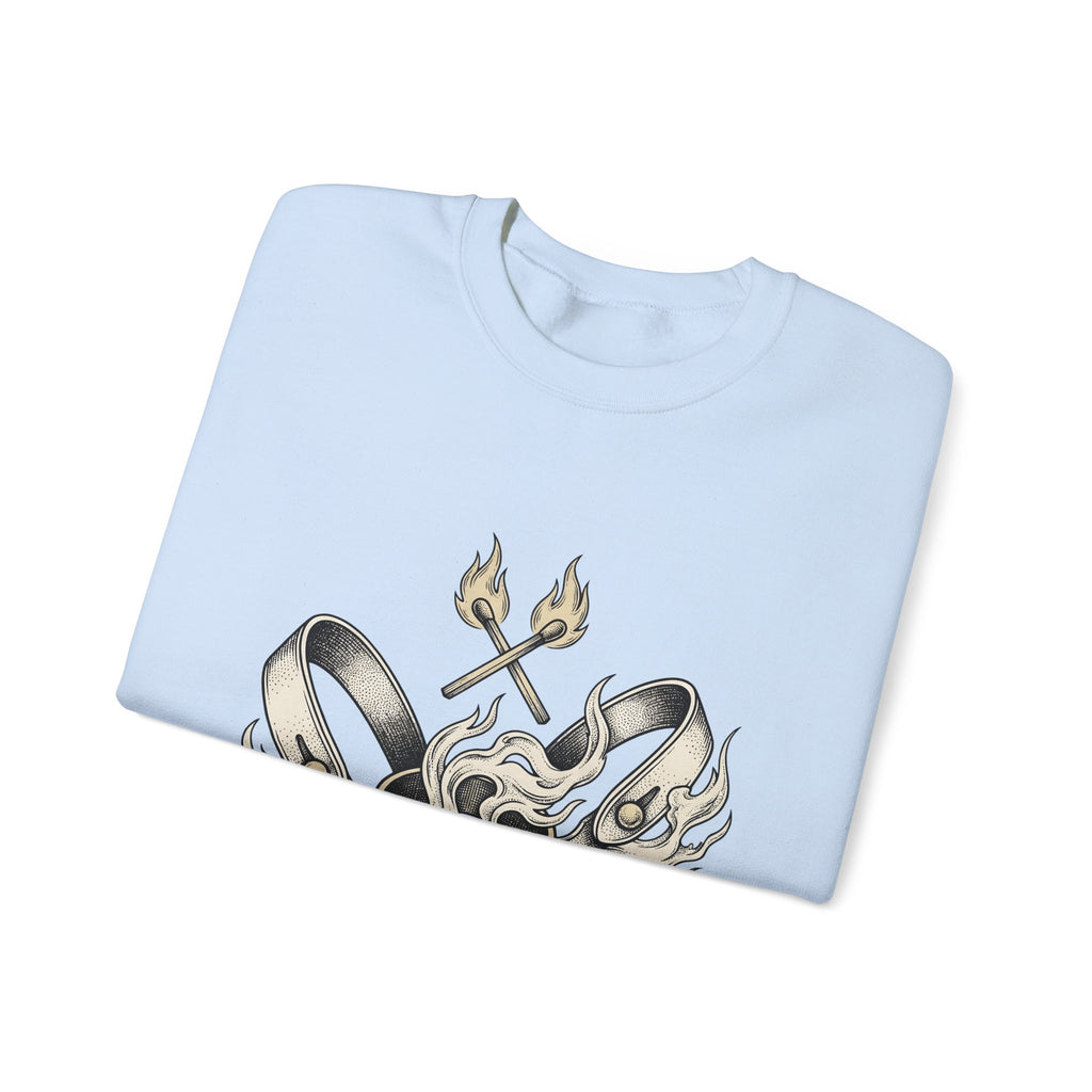 Rodeo Spurs Sweatshirt Cowgirl Country Gift Women Neo Traditional Sweatshirt Spurs Sweatshirt Cowboy Fan Western Sweatshirt Rural Graphic Old School Flame