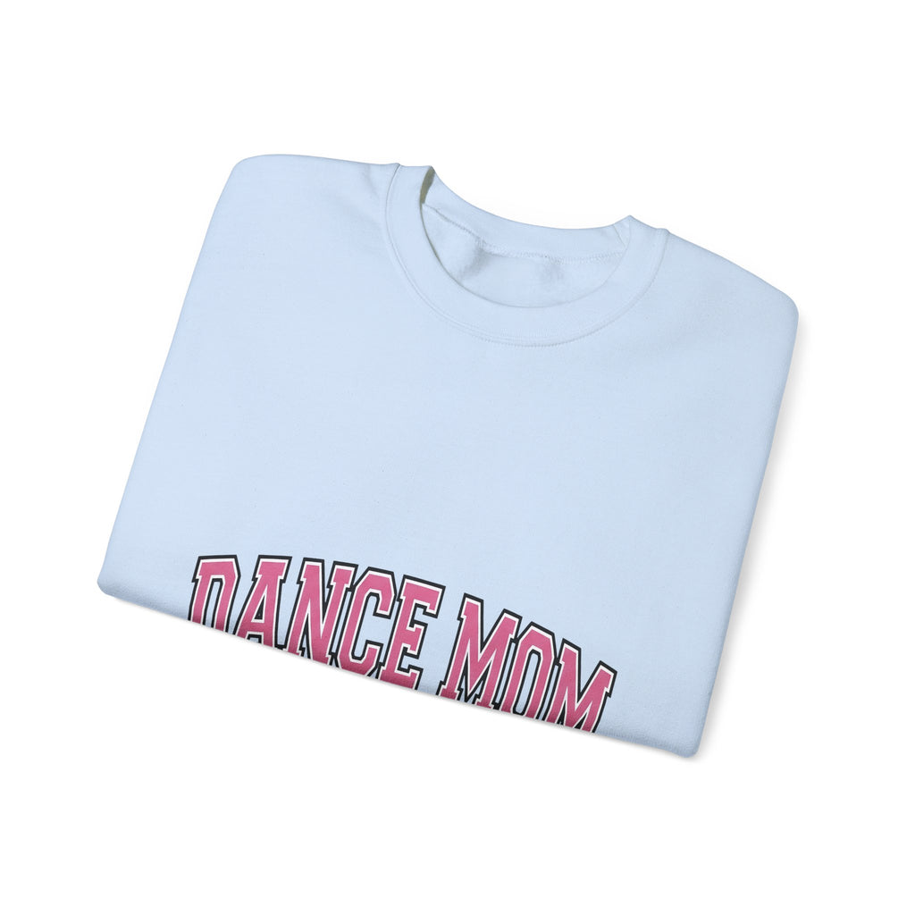 Varsity Font Sweatshirt Mom Ballet Gift Women Heavy Sweatshirt Lettering Sweatshirt Mother Fan Bold Sweatshirt Pointe Graphic Classic Rounded Shape Sweatshirt