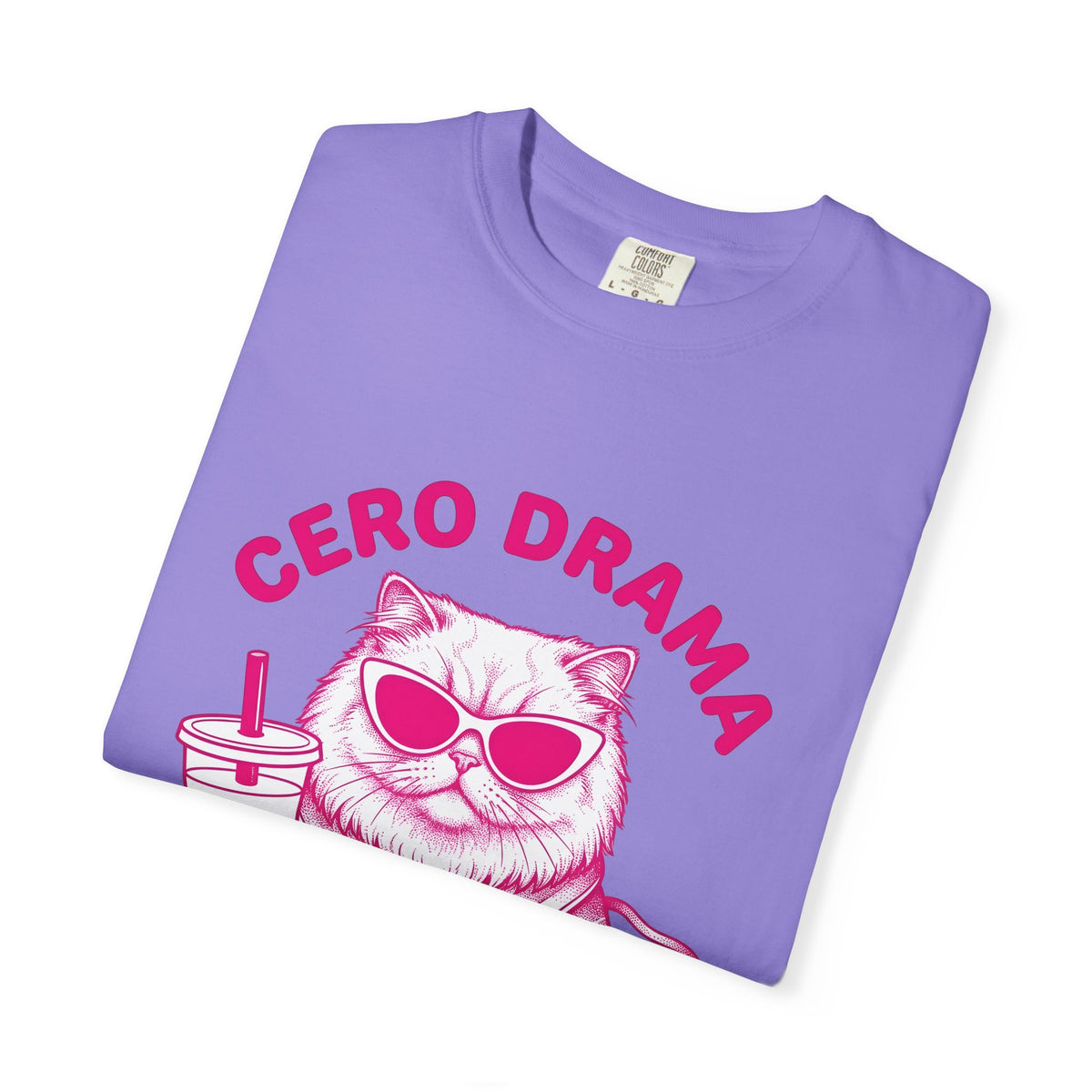 Cat Eyewear T-Shirt Funny Critter Gift Women Line Art T-Shirt Glasses T-Shirt Humor Fan Cartoon T-Shirt Animal Graphic Illustration Bubble Tea