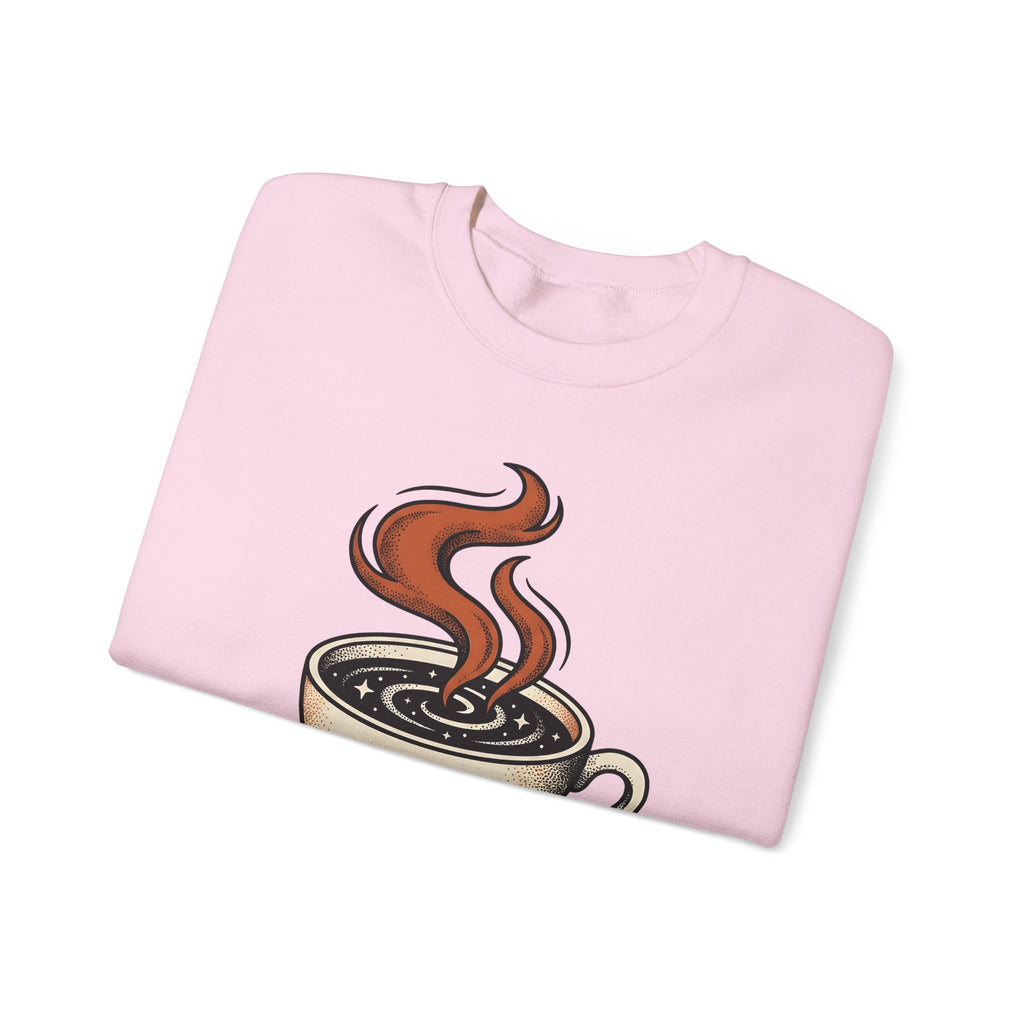 Coffee Sweatshirt Sweatshirt Boho Chic Espresso Gift Women Retro Sweatshirt Sweatshirt Sweatshirt Bohemian Fan Vintage Sweatshirt Coffee Graphic Sketch Sparkles Sweatshirt