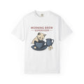 Cat Coffee Cup Cat Coffee Gift Hand Drawn Coffee Mug Cat Fan Illustrated Caffeinated T-Shirt