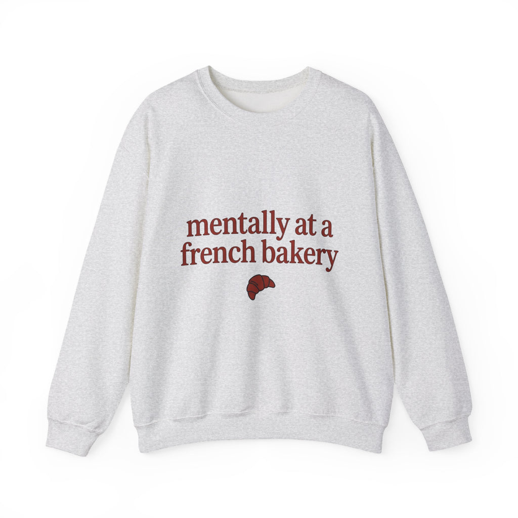Croissant Drawing Sweatshirt Desserts Snack Gift Women Line Art Sweatshirt Pastry Sweatshirt Dessert Fan Minimalist Sweatshirt Munchie Graphic Hand Drawn Baked