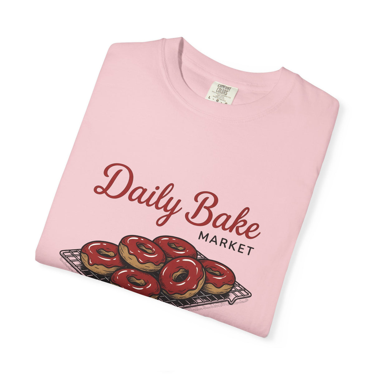Doughnut Pile Desserts Pastry Gift Retro Donut Sweets Fan Vintage Bakery Sketch Wire Rack T-Shirt