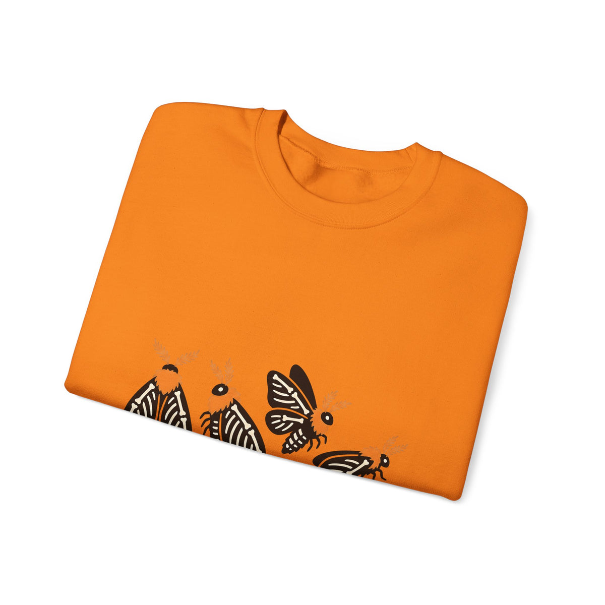 Skeleton Butterfly Sweatshirt Halloween Critter Gift Women Pop Art Sweatshirt Butterfly Sweatshirt Spooky Fan Retro Sweatshirt Creature Graphic Cartoon Amber