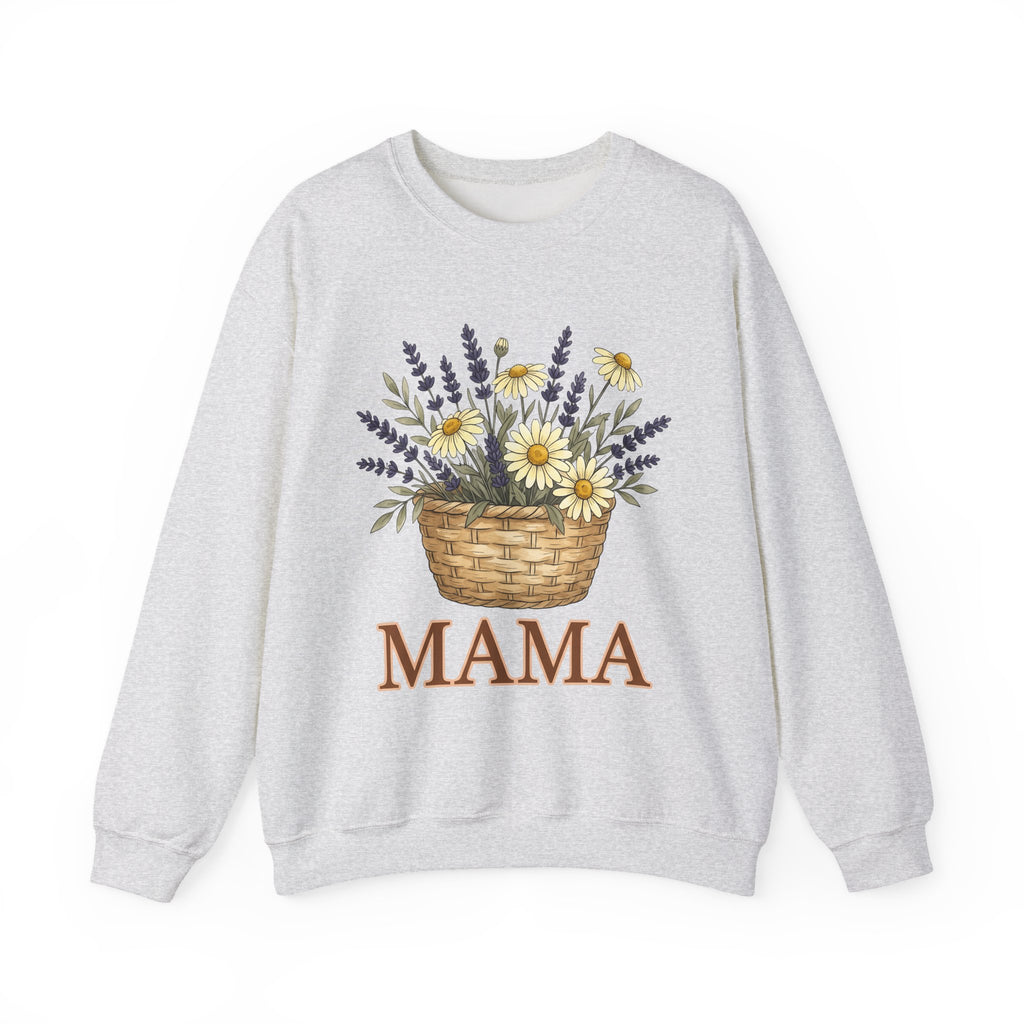 Flower Bunch Sweatshirt Moms Plants Gift Women Hand Drawn Sweatshirt Bouquet Sweatshirt Mother Fan Illustrated Sweatshirt Botanical Graphic Sketch Daisy Bloom
