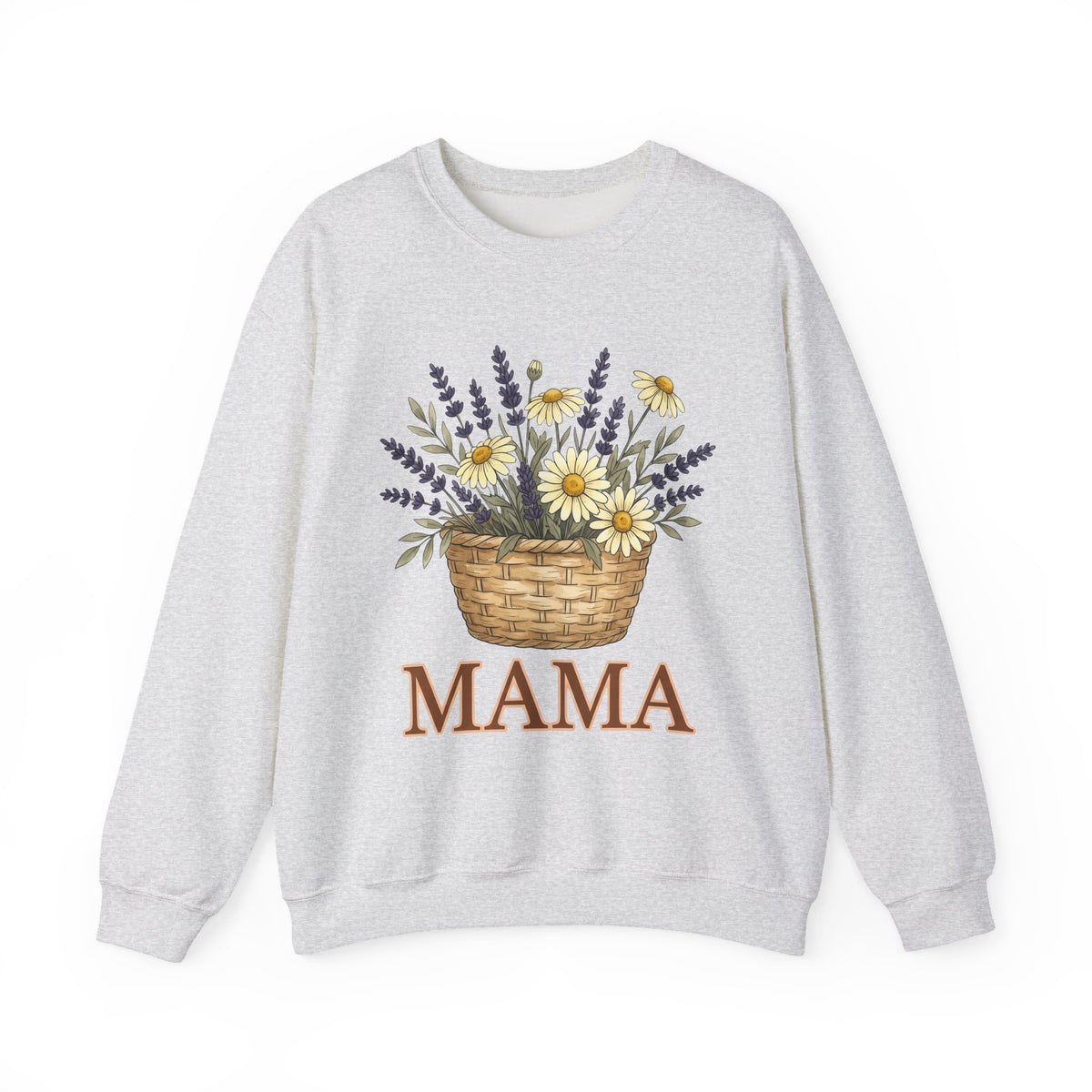 Flower Bunch Sweatshirt Moms Plants Gift Women Hand Drawn Sweatshirt Bouquet Sweatshirt Mother Fan Illustrated Sweatshirt Botanical Graphic Sketch Daisy Bloom