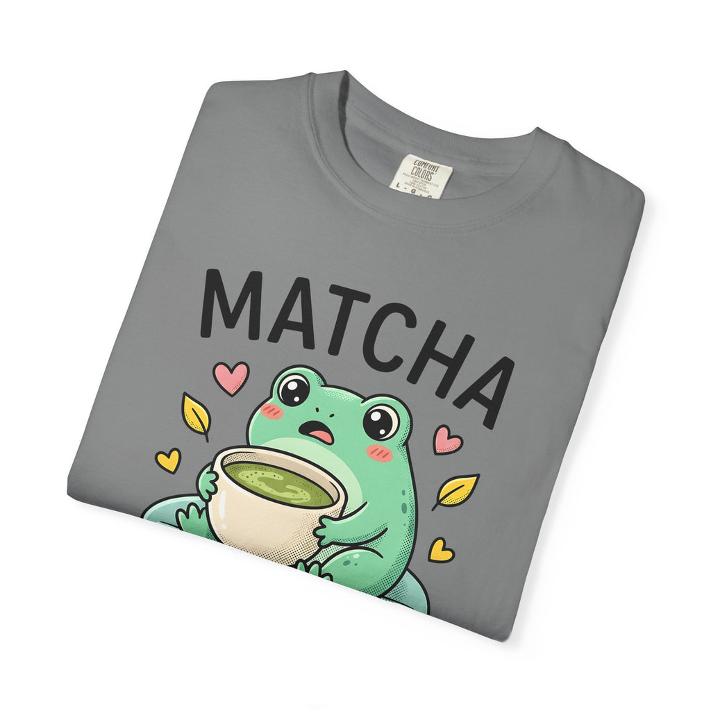 Frog Tea T-Shirt Coffee Animal Gift Women Kawaii T-Shirt Toad Drink T-Shirt Coffee Fan Creature Graphic T-Shirt Cartoon Hearts T-Shirt