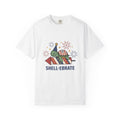 Turtle Celebration Hat T-Shirt 4th Of July Usa Gift Women Sweet T-Shirt Turtle Hat T-Shirt Independence Day Fan Patriotic T-Shirt American Graphic
