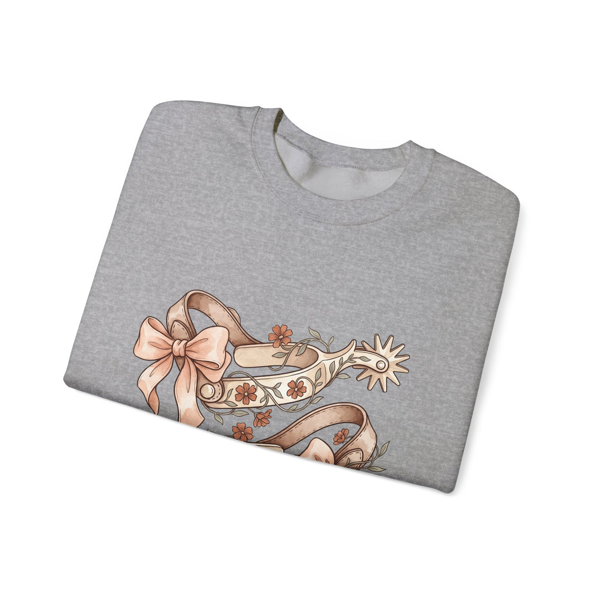Rodeo Spurs Sweatshirt Cowgirl Cowboy Gift Women Tribal Sweatshirt Spur Sweatshirt Cowgirl Fan Rodeo Graphic Cowhand Graphic Farmhouse Blossom Sweatshirt