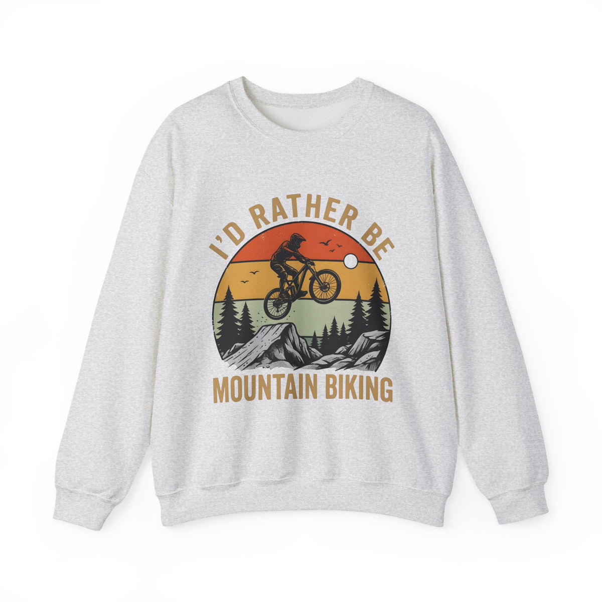 Mountain Biker Sweatshirt Mountain Biking Adventure Gift Women Vintage Sweatshirt Bmx Rider Sweatshirt Mountain Biking Enthusiast Retro Sweatshirt Exploration