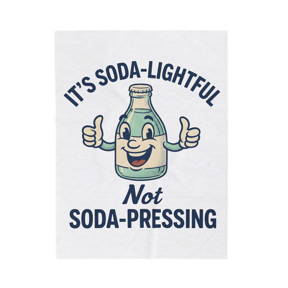 Soda Pop Bottle Blanket Drinks Funny Gift Women Animated Blanket Soda Bottle Blanket Beverage Fan Cartoon Blanket Humor Graphic Classic Hand Thumbs