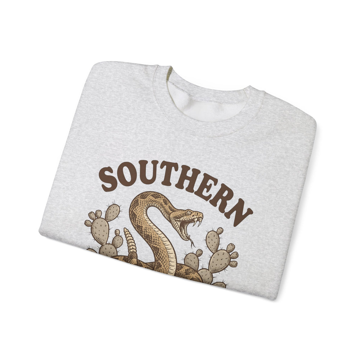 Rattlesnake Graphic Sweatshirt Cowgirl Southern Gift Women Vintage Sweatshirt Snake Sweatshirt Rodeo Fan Retro Sweatshirt Dixie Graphic Western Cactus Sweatshirt