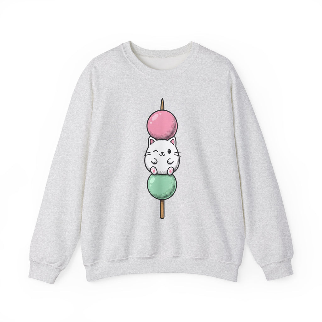 Feline Mochi Cat Snack Gift Adorable Cat Cat Fan Kitty Food Comic Sweet Candy Sweatshirt