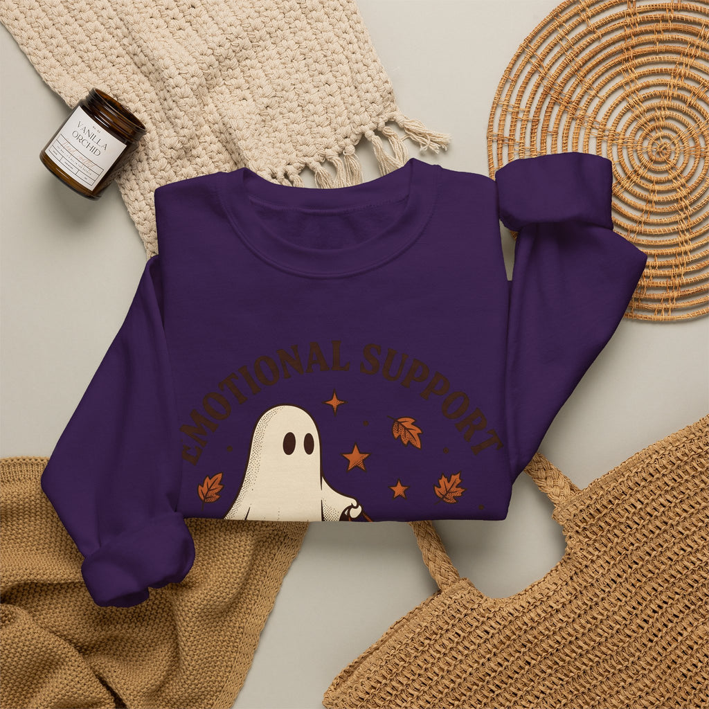 Skeleton Dog Halloween Dark Gift Retro Dog Skeleton Horror Fan Spooky Gothic Hand Drawn Sweatshirt