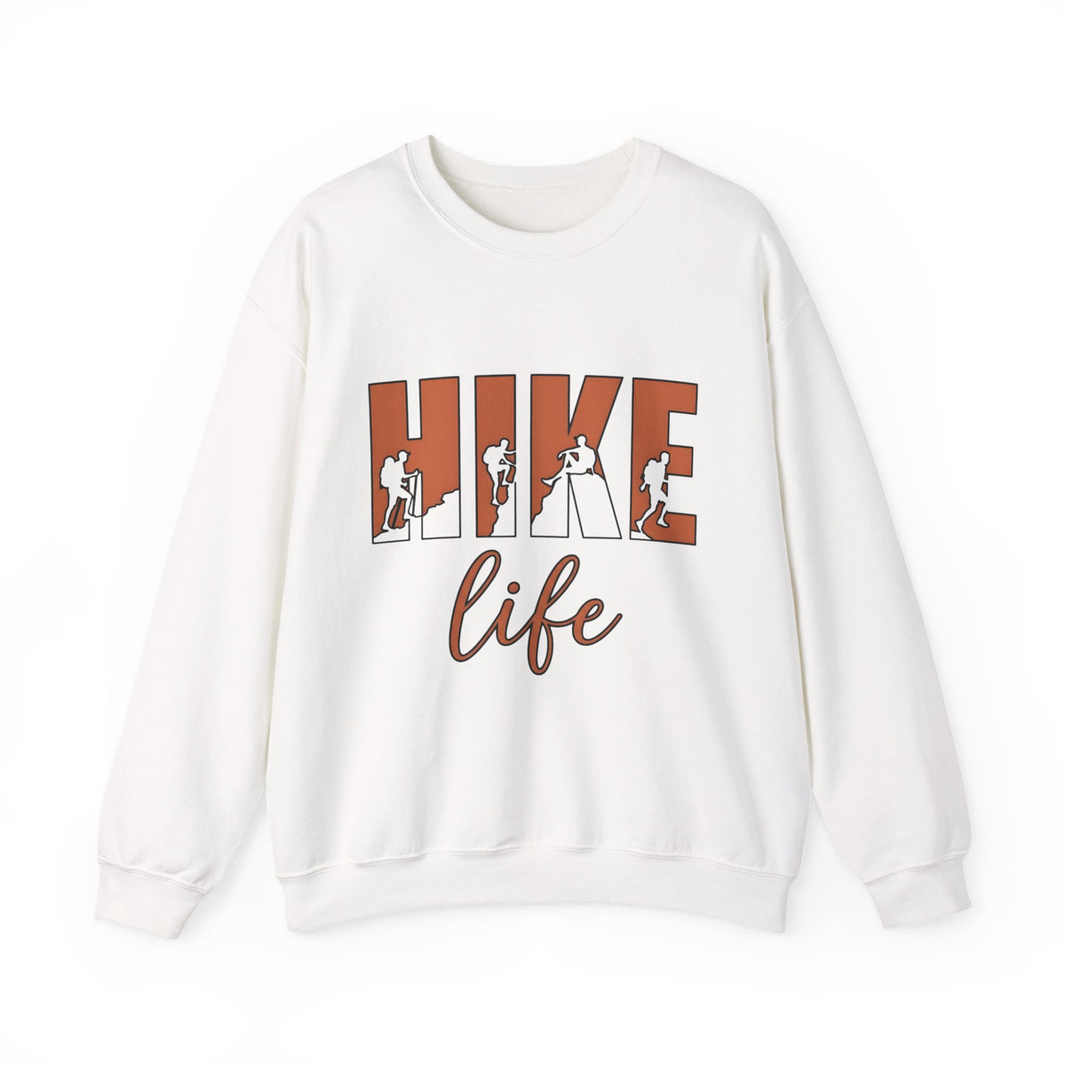 Backpacker Print Sweatshirt Hiking Exploration Gift Women Striking Sweatshirt Traveler Sweatshirt Trekker Enthusiast Artistic Sweatshirt Adventure Graphic
