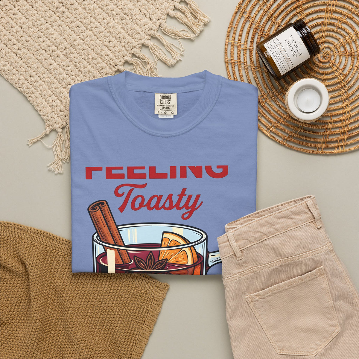 Mulled Wine Mug Holiday Christmas Gift Vintage Mulled Wine Winter Fan Holiday Xmas Hand T-Shirt
