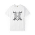 Crossed Arrows T-Shirt Cowgirl Rodeo Gift Women Tribal T-Shirt Arrows T-Shirt Cowgirl Fan Native T-Shirt Rodeo Graphic Classic Blossom T-Shirt