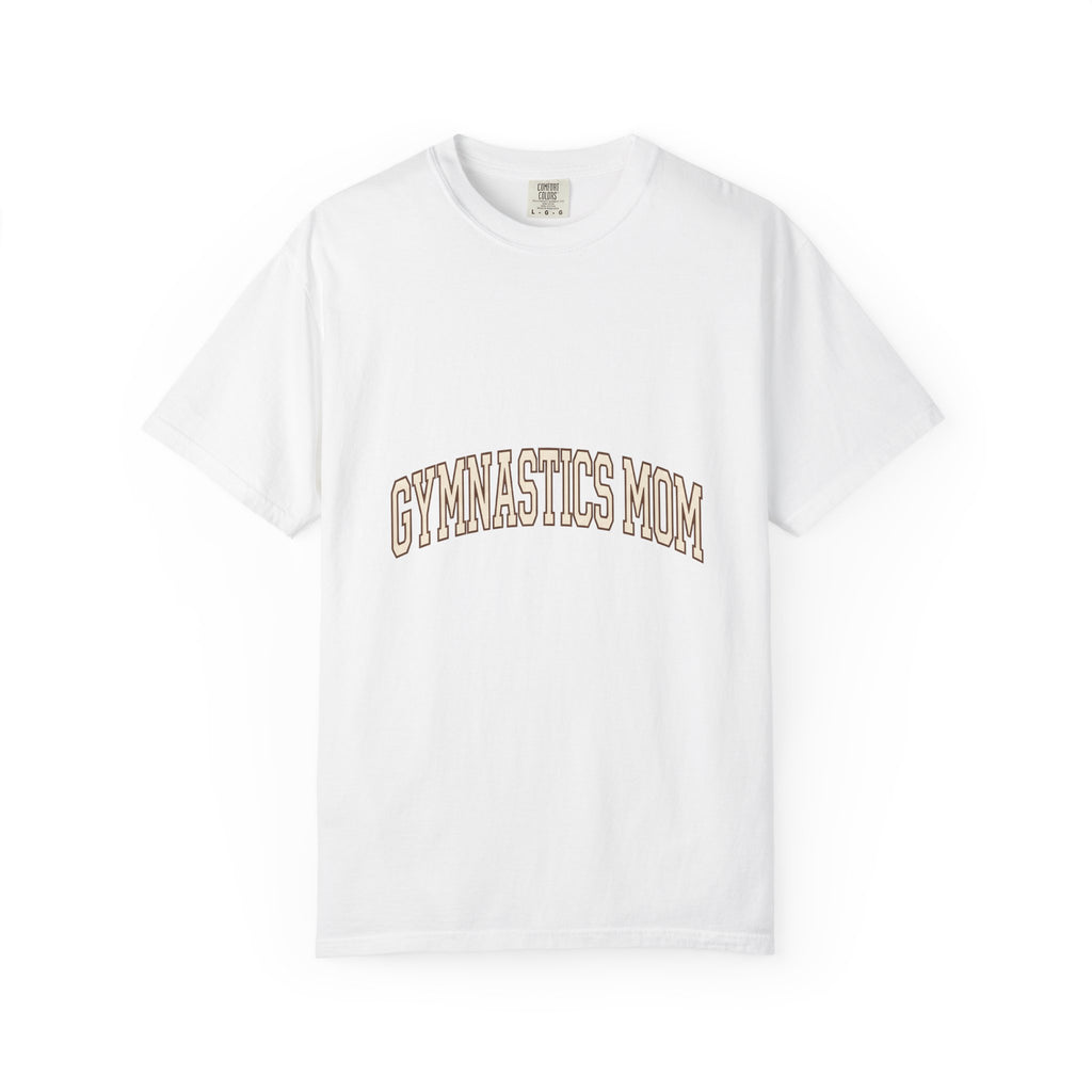 Varsity College Text T-Shirt Moms Team Gift Women Sporty T-Shirt College Lettering T-Shirt Motherhood Fan Athletic T-Shirt Squad Graphic Retro