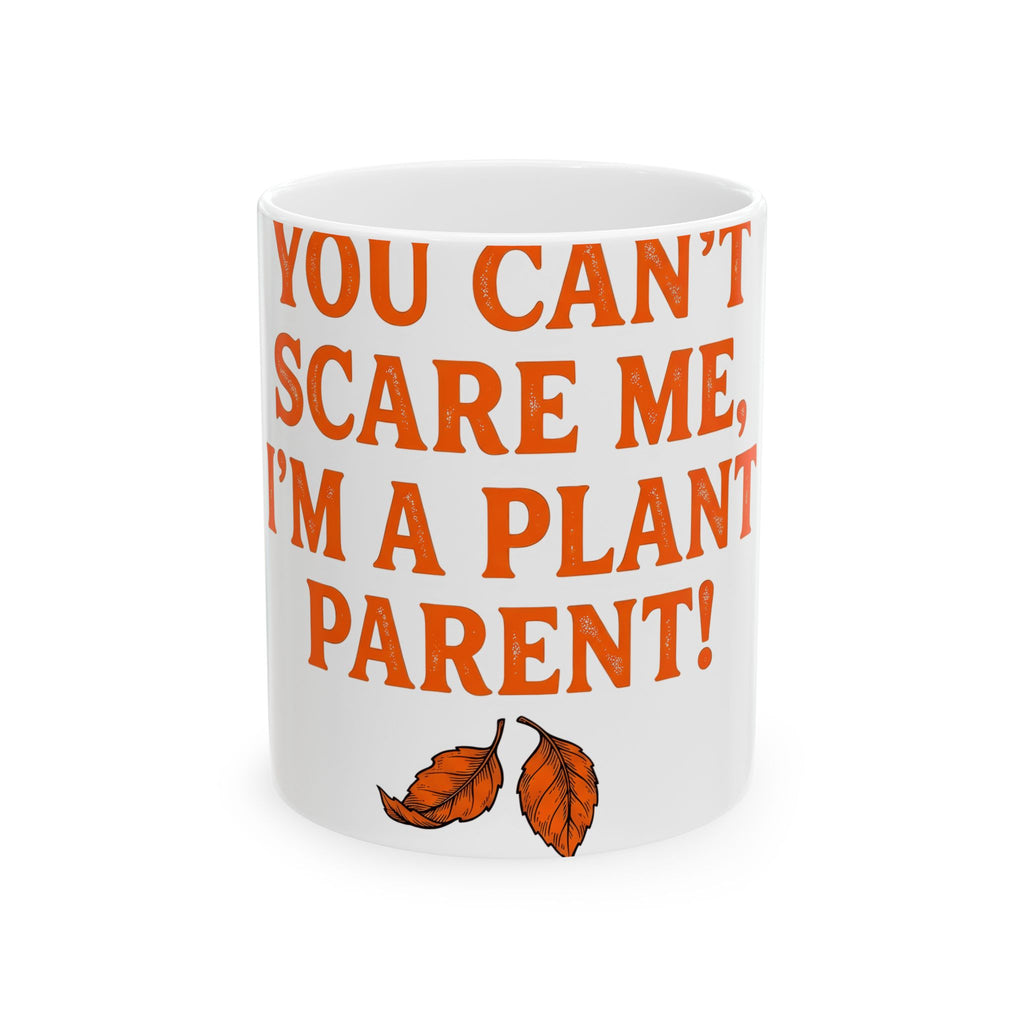 Autumn Leaves Halloween Plant Gift Bold Fall Foliage Spooky Fan Vintage Fall Foliage Mug
