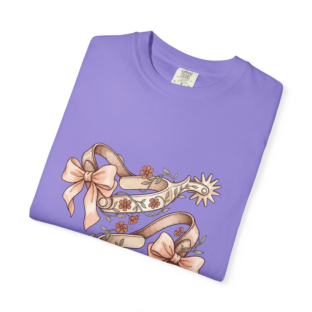 Rodeo Spurs T-Shirt Cowgirl Cowboy Gift Women Tribal T-Shirt Spur T-Shirt Cowgirl Fan Rodeo Graphic Cowhand Graphic Farmhouse Blossom T-Shirt