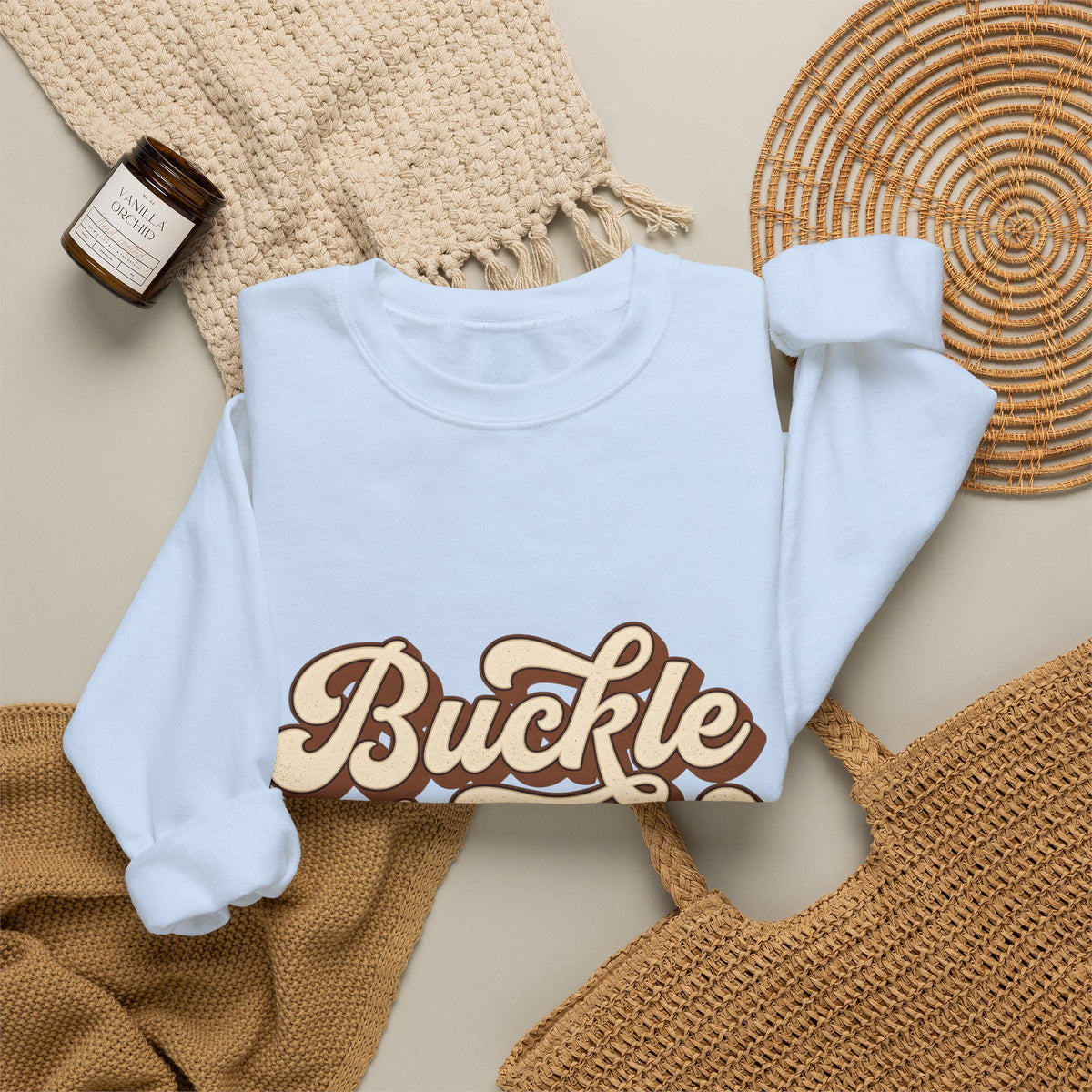 Western Text Sweatshirt Cowgirl Rodeo Gift Women Vintage Sweatshirt Typography Sweatshirt Cowboy Fan Distressed Sweatshirt Rodeo Graphic Retro Swirl Accents