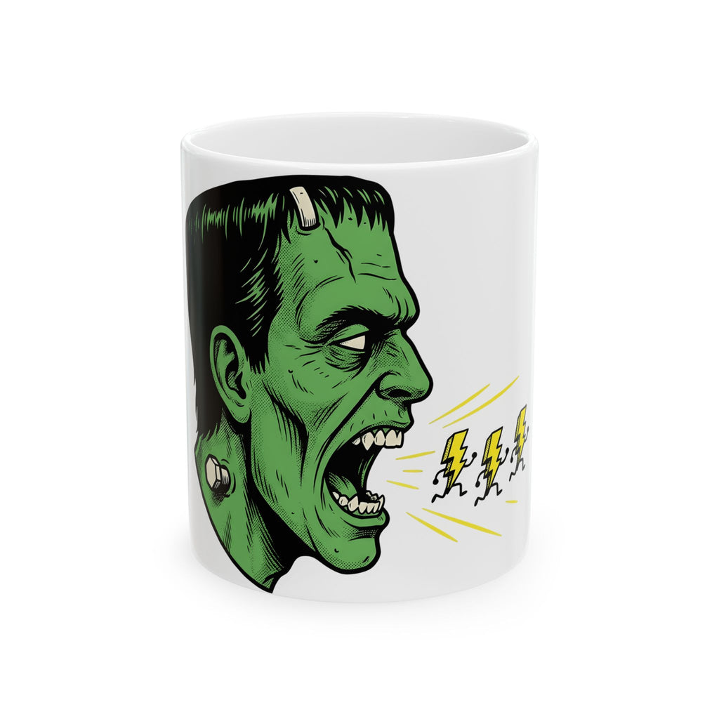Frankenstein Creature Halloween Scary Gift Cartoon Monster Horror Fan Creepy Frightening Mug