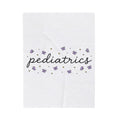 Butterfly Print Blanket Pediatrics Clinic Gift Women Hand Drawn Blanket Butterfly Blanket Pediatrician Enthusiast Illustrated Design Hospital