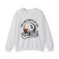 Billiard Ball Billiards Lounge Gift Retro Pool Ball Billiard Fan Vintage Bar Classic Heart Sweatshirt