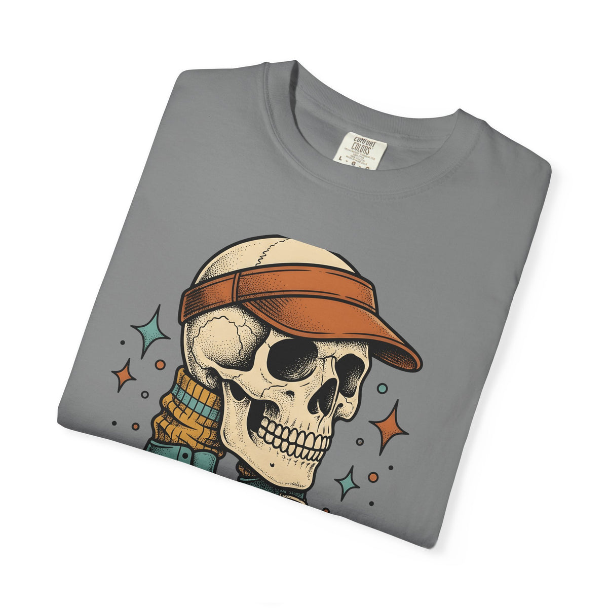 Skull Quad Skates Halloween Wheels Gift Line Roller Skates Horror Fan Wheels T-Shirt