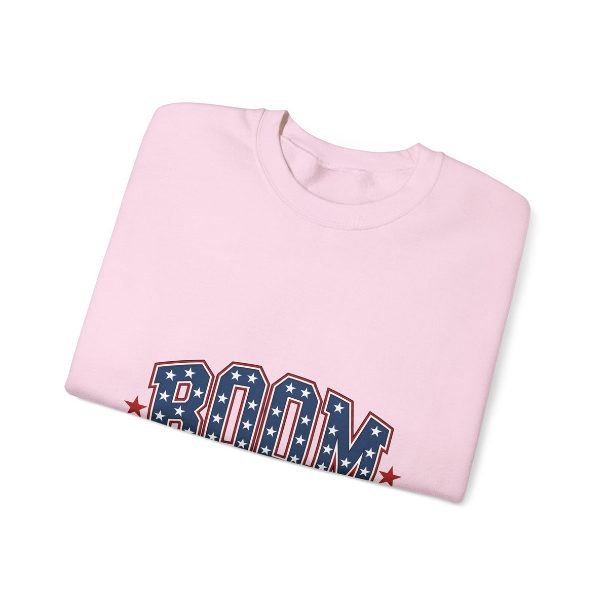 Star Pattern Text Sweatshirt 4th Of July Patriotic Gift Women Bold Sweatshirt Typography Sweatshirt Independence Fan Vintage Sweatshirt American Graphic Retro