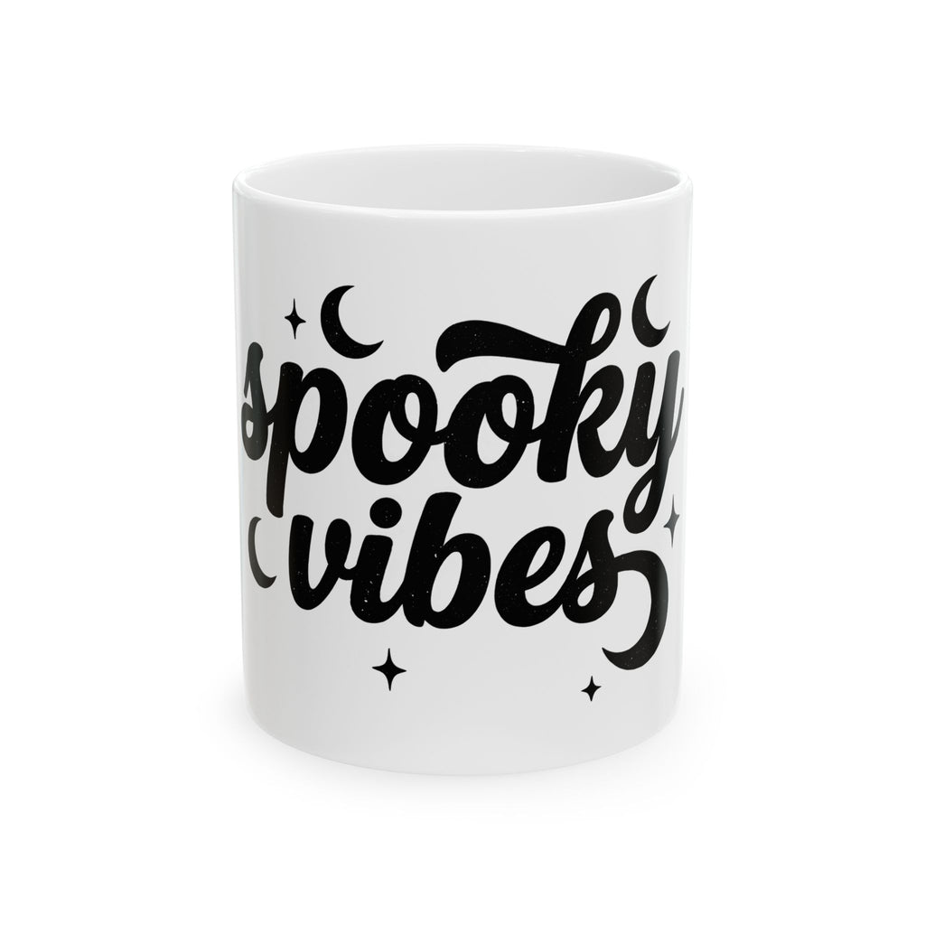 Moon Stars Image Mug Halloween Underground Gift Women Ghostly Mug Celestial Body Mug Horror Fan Spooky Mug Alternative Graphic Old